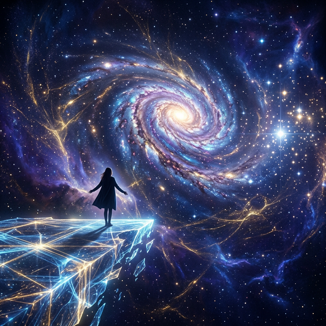 Cosmic Hero Background